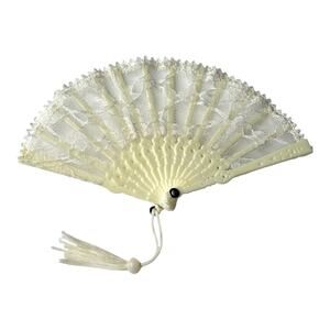 American Girl Pleasant Company Ivory Cream LACE FAN Party Treats Accessory #2